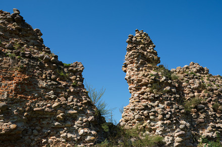Ruins of a medieval castle., an Architecture Photo by chamillewhite