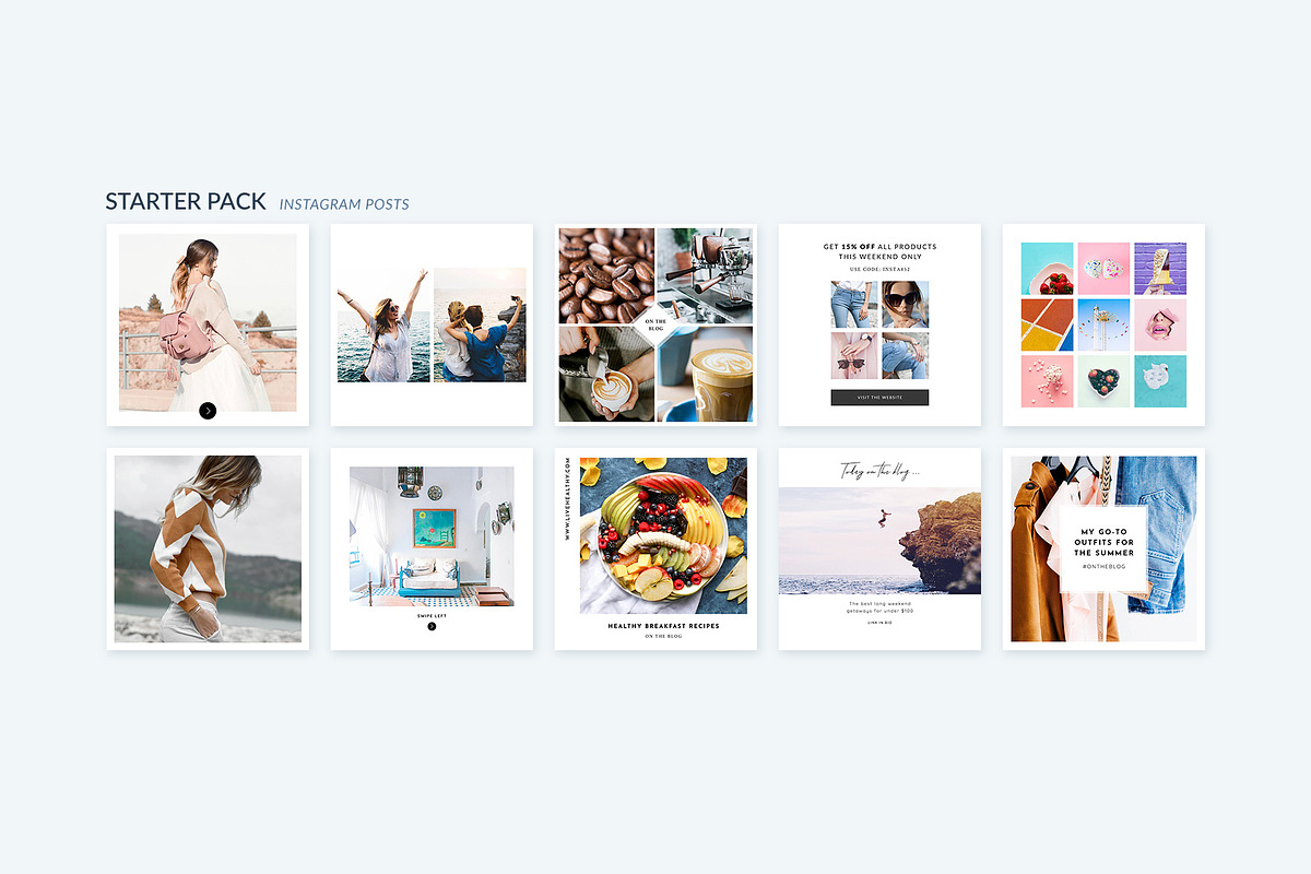 CANVA & PS Complete Instagram Bundle, a Social Media Template by Poego Social (Photo 44 of 52)
