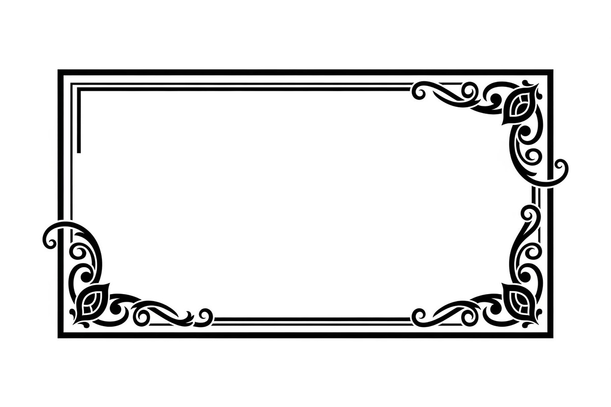 Classic Border Frame SVG Bundle, an Illustration by yasushie (Photo 18 of 28)