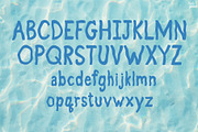 Aqua | Display font, a Sans Serif Font by LivelyAutumn11.11 (Thumbnail 2 of 5)