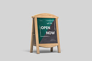 Sign Board Mockup, an Advertising Mockup by ulfatunnazira (Thumbnail 2 of 5)