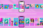 Purple & Blue Instagram Templates, a Social Media Template by SunshineStudioBoutique (Thumbnail 9 of 10)