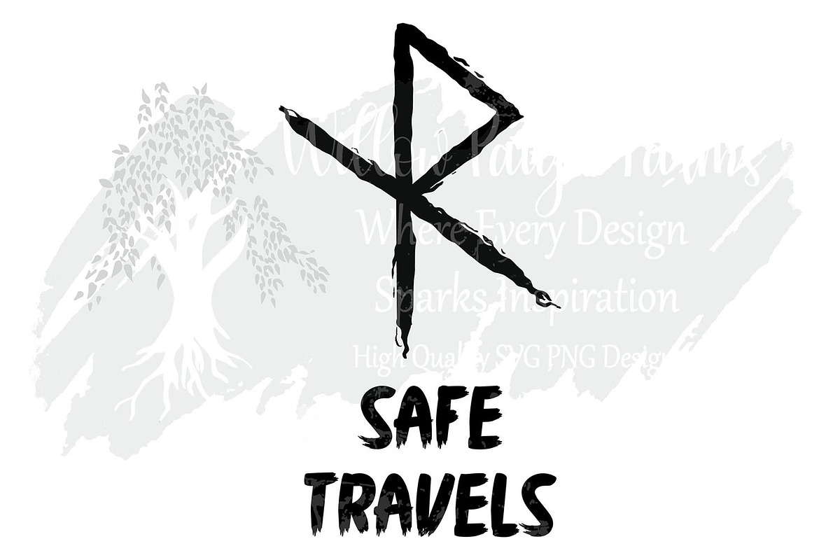 Safe Travels Bind Rune Bundle, an Object Illustration by Willow Paige Farms (Photo 5 of 5)