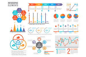 Infographics Elements. Statistics