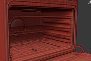 30 inch gas range cooker, a Furniture 3D Model by kjpargeterimages (Thumbnail 7 of 15)