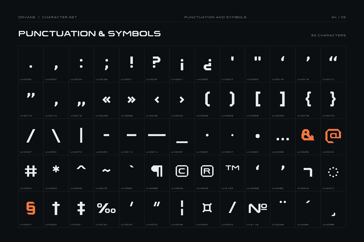 Orvane - Geometric Space Typeface, a Sans Serif Font by HipFonts (Photo 17 of 17)