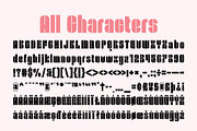 CS Wayne – Stencil Font, a Sans Serif Font by Craft Supply Co. (Thumbnail 7 of 8)