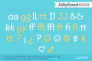 JollyGood Proper Essentials, a Sans Serif Font by Letradora (Thumbnail 7 of 7)
