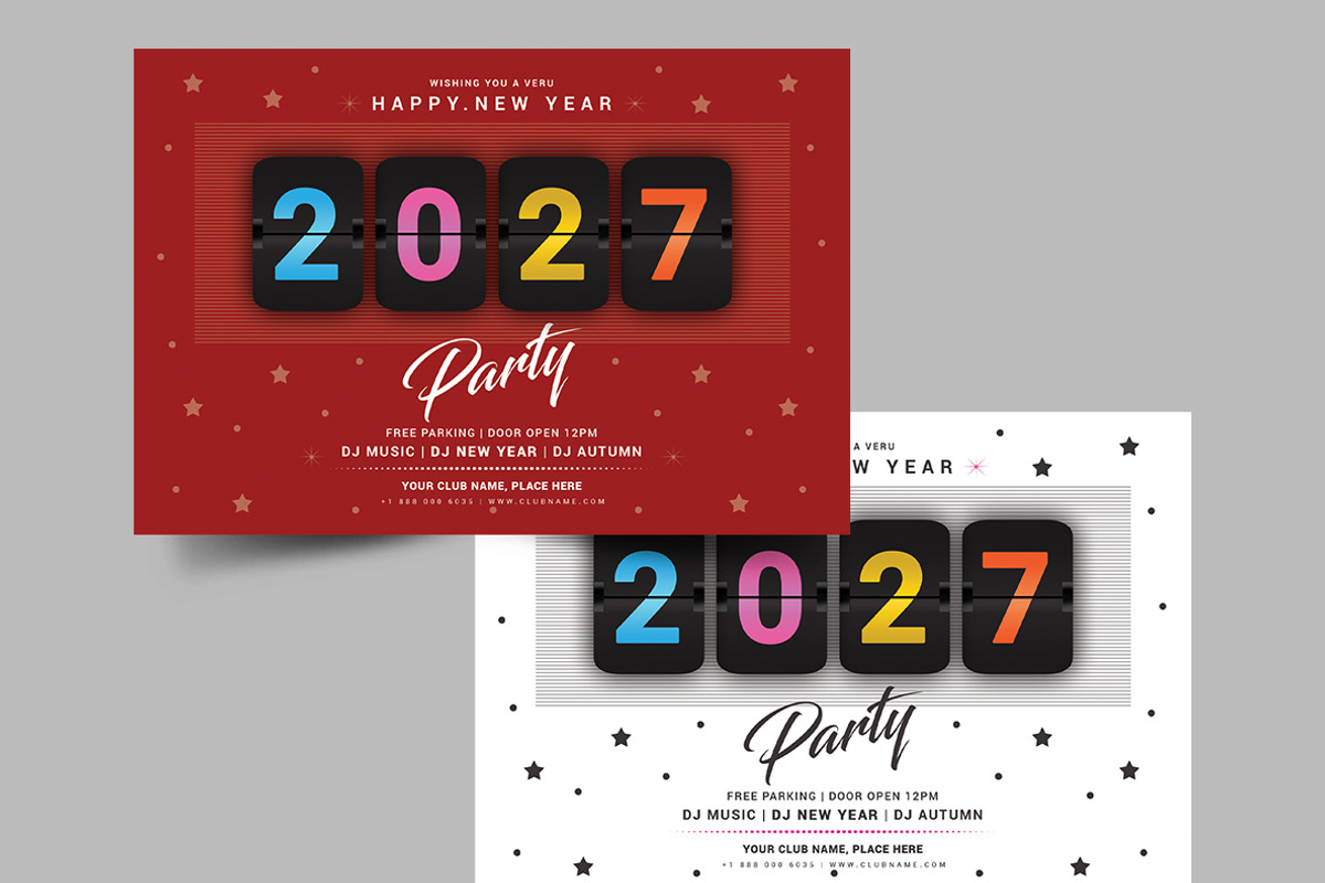 New Year Flyer, a Flyer Template by AfzaalGraphics (Photo 3 of 3)