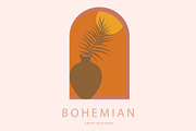Bohemian logo, a Decorative Illustration by Tallina (Thumbnail 1 of 3)