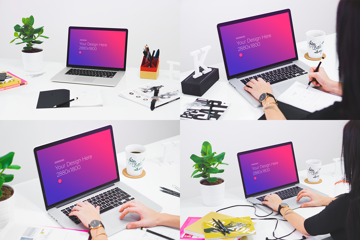 20 PSD Mockups Clean Office, an iPhone Mockup by Pierre Borodin (Photo 5 of 8)