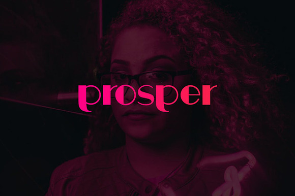 Prosper - Display Typeface + WebFont preview 3