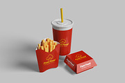 Fast Food Packaging Mockup, a Packaging Mockup by My Code Std (Thumbnail 2 of 6)