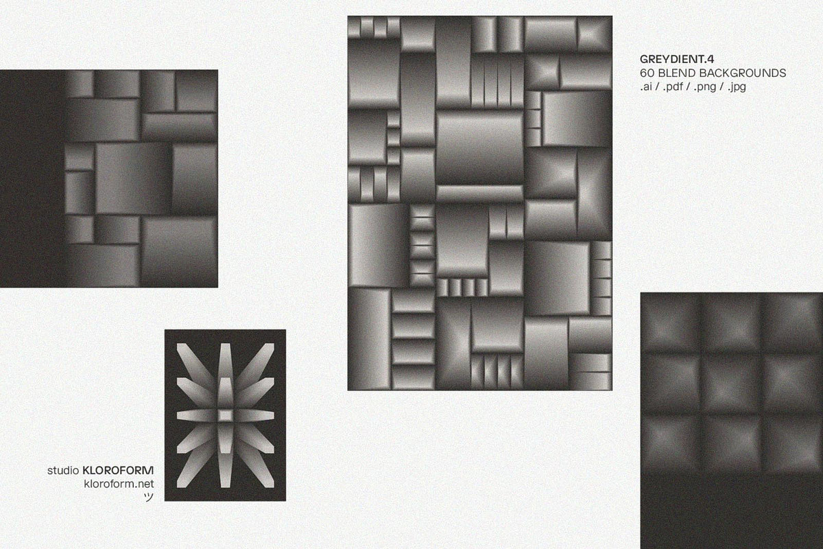 Greydient 4, an Object Graphic by kloroform (Photo 14 of 26)