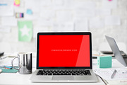 laptop Mockup, a Presentation Template by Evan Schlomann (Thumbnail 1 of 2)
