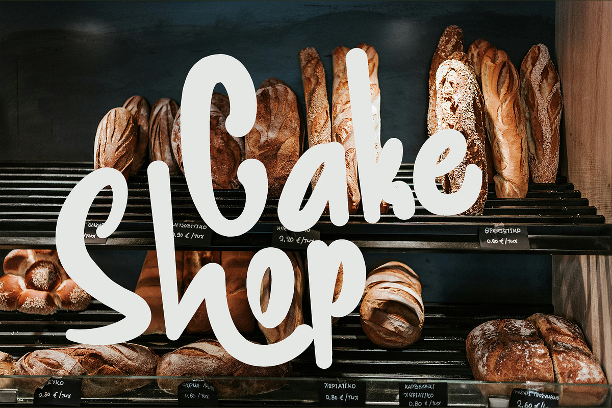 Dastich Handwritten Display Font, a Handwritten Font by Maulana Creative (Photo 4 of 6)