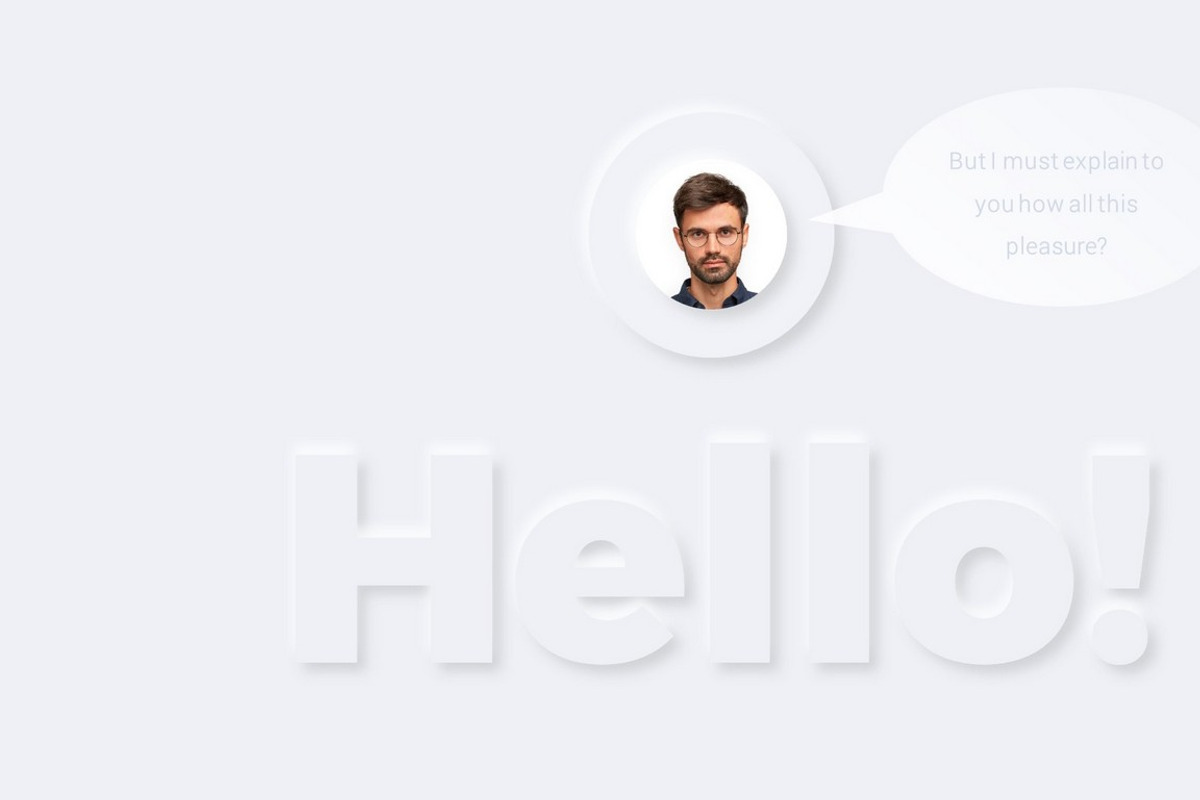 Neumorphic Design Google Slides, a Presentation Template by Presentation Templates (Photo 2 of 17)
