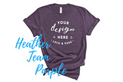 Bella Canvas TShirt Mockups On White, a Shirt Mockup by lock and page (Thumbnail 57 of 92)