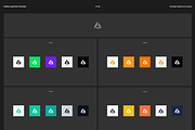 50 Palette Color Logo Mockup - PSD, a Product Mockup by Asylab (Thumbnail 31 of 47)