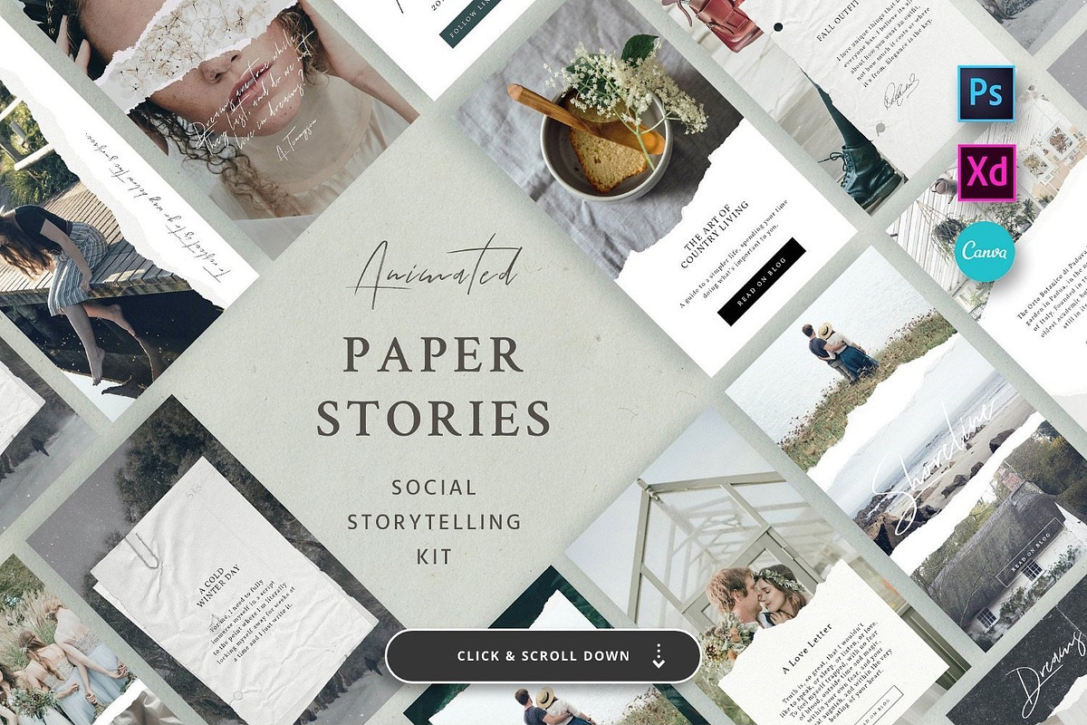 CANVA BUNDLE Social Kit, a Social Media Template by Sparrow & Snow