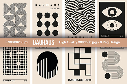 Bauhaus Collections, an Object Graphic by MILLAMIX