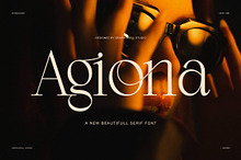 Agiona – Elegant Contrast Serif Font