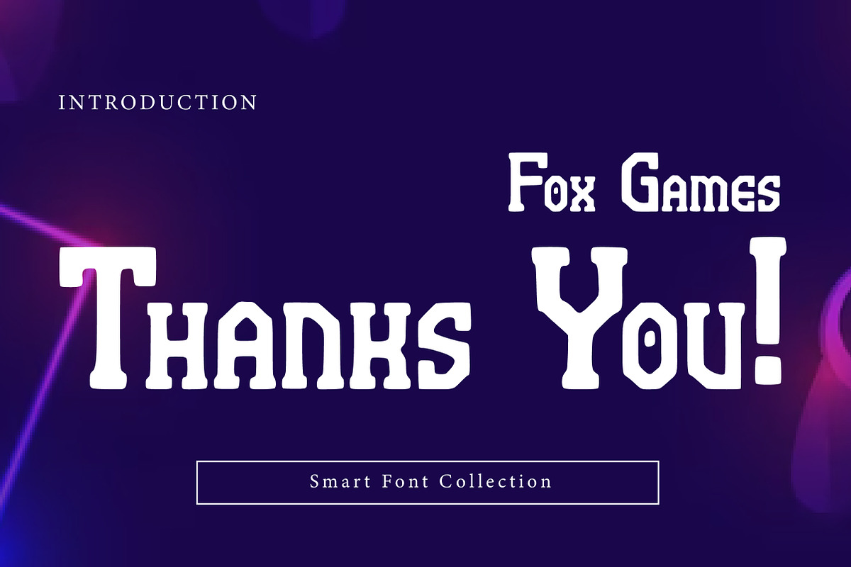 Fox Games, a Serif Font by Wow Magic (Photo 3 of 3)