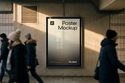 Poster Mockup DV-PS006, a Mockup by Divided.co (Thumbnail 1 of 3)
