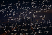 Midnight Brush & SVG Font, a Script Font by Cruzine (Thumbnail 12 of 19)