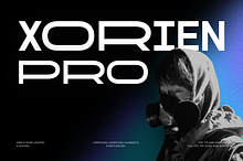 Xorien - Futuristic Display Font