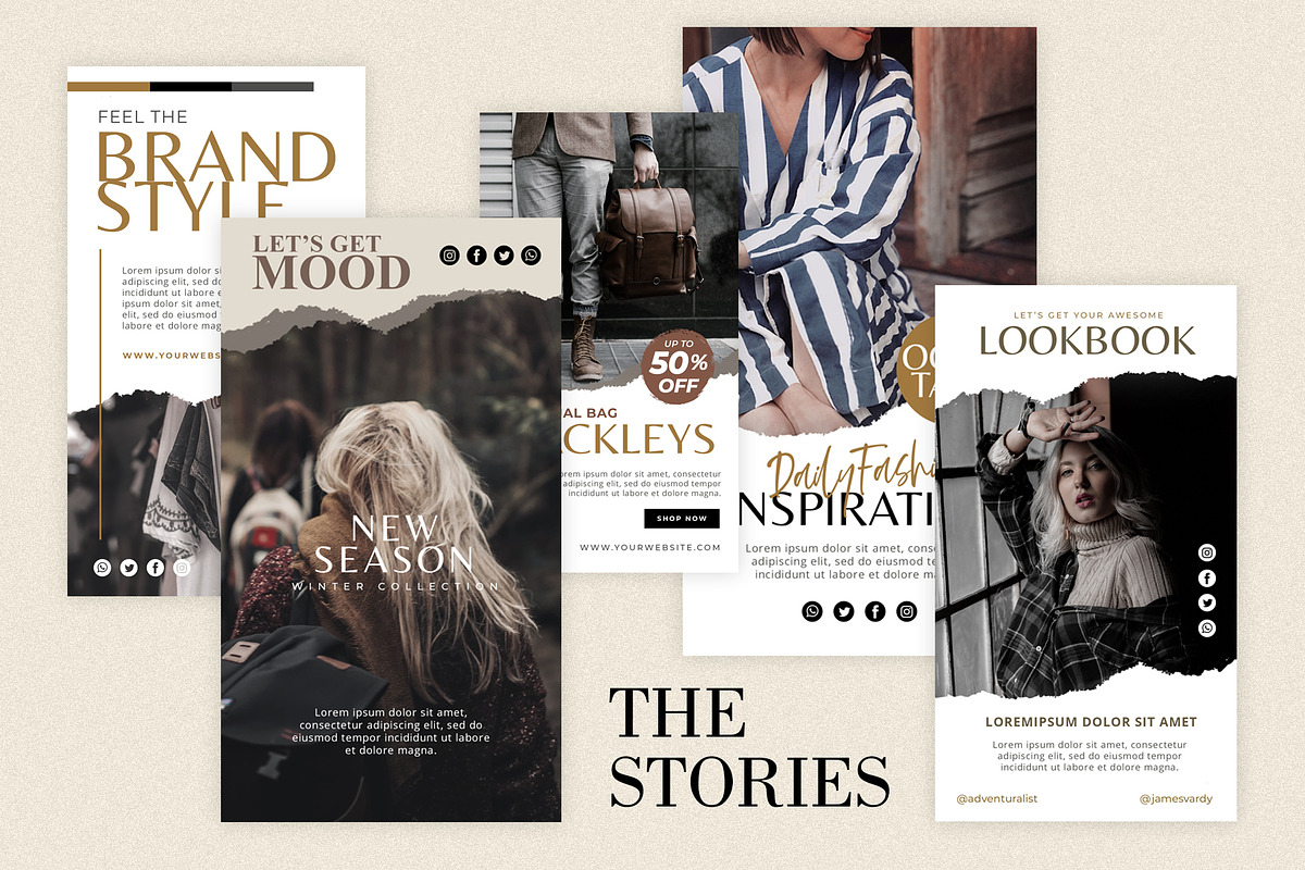 Kylena-Instagram Template Pack, a Social Media Template by Godbless Studio (Photo 9 of 10)
