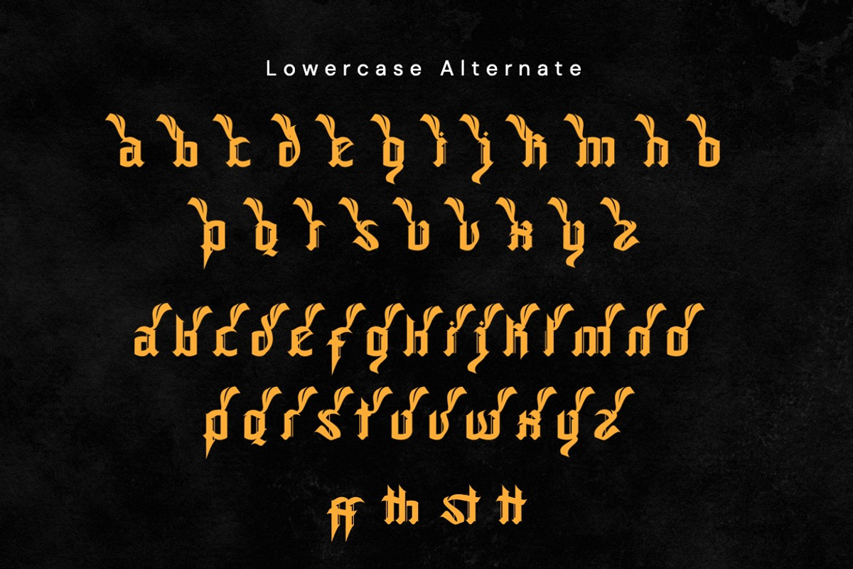 Mavient - Classic Blackletter Font, a Blackletter Font by Dhabee (Photo 13 of 16)