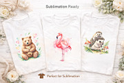 Whimsical Motherhood Watercolor PNG, an Illustration by Artnoy (Thumbnail 7 of 8)
