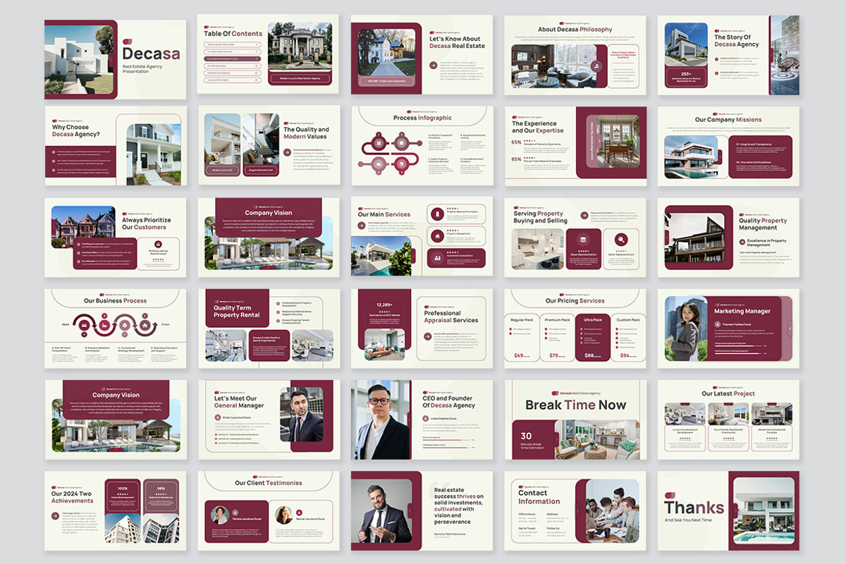 Decasa Real Estate Agency Powerpoint, a Presentation Template by kerismaker (Photo 8 of 10)