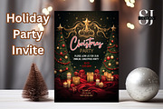 Holiday Party Invitation Template, an Invitation Template by Sunny Jar Designs (Thumbnail 3 of 3)