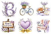 Lavender Mothers Day Clipart, an Illustration by CreationArt (Thumbnail 5 of 5)