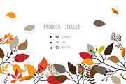 Fall / Autumn Vector II UPDATE V1.2, a Decorative Illustration by MooBeer (Thumbnail 6 of 6)