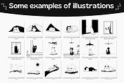 Notion style Cat & Dog Illustrations, an Animal Illustration by DaisyStudio (Thumbnail 6 of 10)