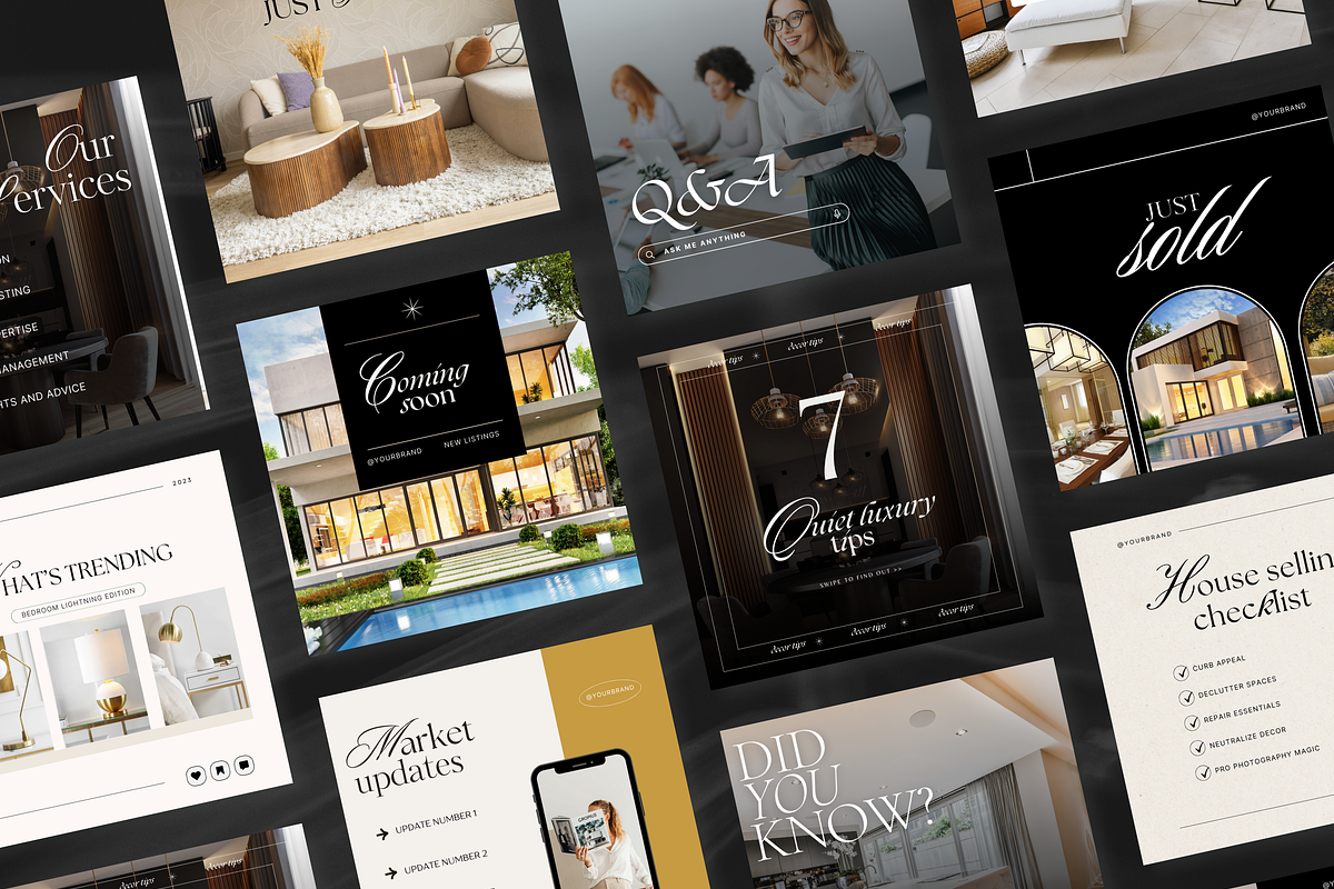 Real Estate Social Media Templates