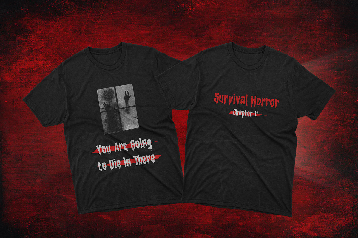 Bloody Camp - A Horror Blood Font, a Handwritten Font by Typefactoryco (Photo 8 of 10)