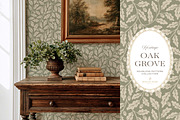 Oak & Acorn Autumn Patterns - Sage, a Pattern Graphic by Eclectic Anthology (Thumbnail 7 of 13)