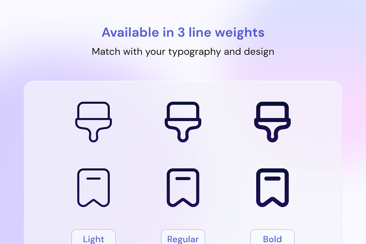 Slicons Essential Line Icons, an Outline Icon by KushJain (Photo 2 of 5)