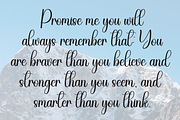 Wonderful | Script Font, a Handwritten Font by Scratchones (Thumbnail 6 of 9)