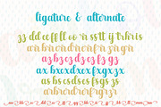 Rainbow Dream, a Script Font by Mini_World (Thumbnail 3 of 9)