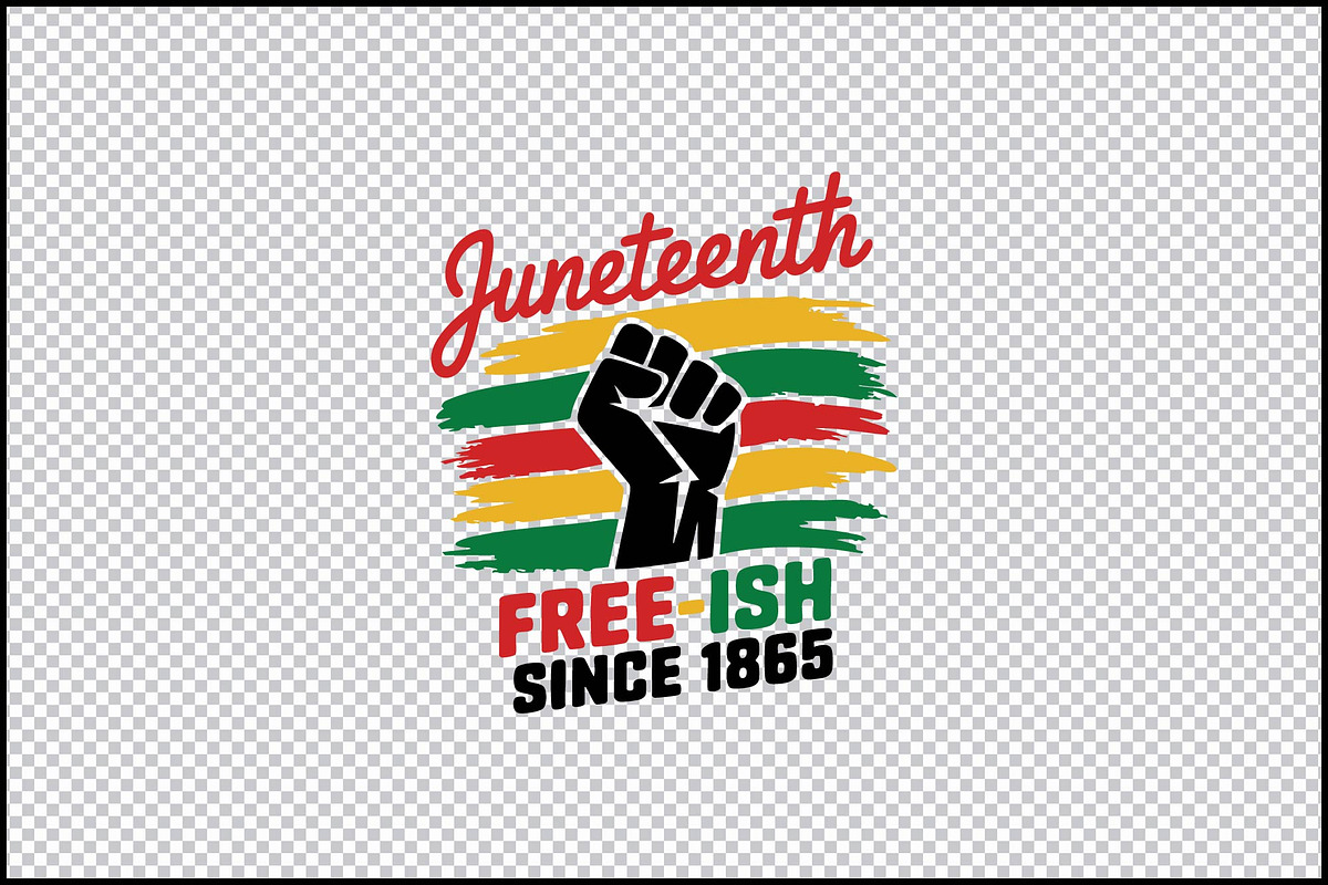 Juneteenth Free-ish SVG, an Object Graphic by BeeCraftR (Photo 2 of 2)
