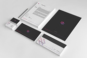 Brand Identity - V16, a Stationery Template by retrographix (Thumbnail 1 of 5)
