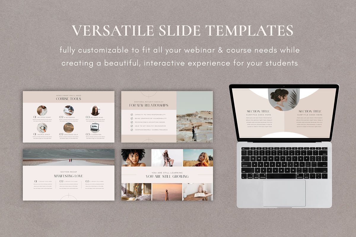 Mystical Webinar & Course Slide Deck, a Presentation Template by Studio Soluna (Photo 5 of 13)