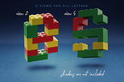 SALE 9 Creative 3D Lettering Sets, a Graphic by TVartworks (Thumbnail 45 of 60)