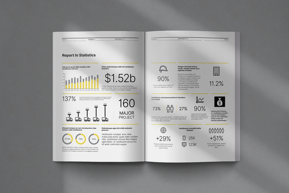 Kreatype Annual Report, a Brochure Template by Kreatype Studio (Photo 10 of 17)