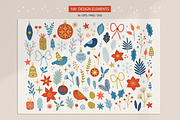 Snowy Christmas Kit, a Seasonal Illustration by miumiu (Thumbnail 5 of 15)